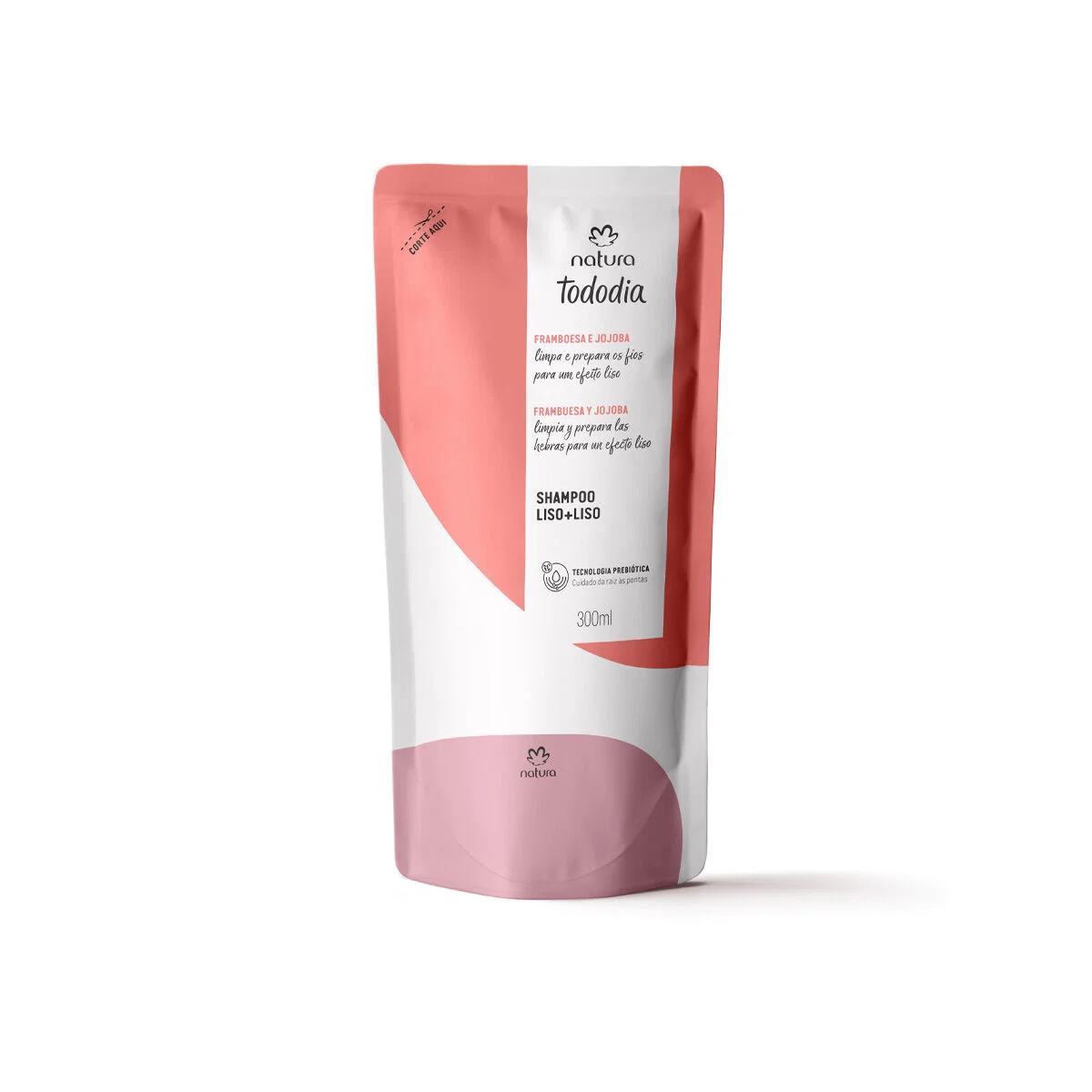 Refil Shampoo Tododia Framboesa e Jojoba 300ml — imagem 1