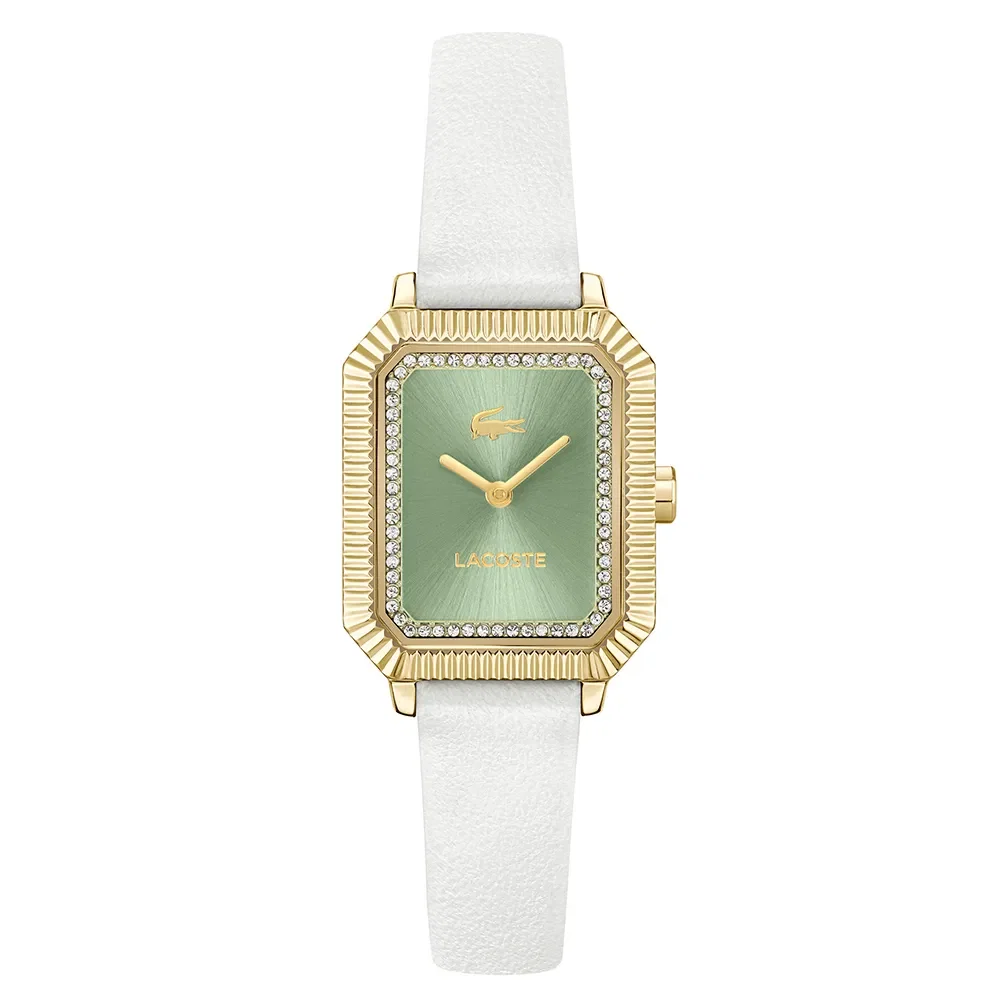 Relógio Lacoste Feminino Couro Branco 2001443