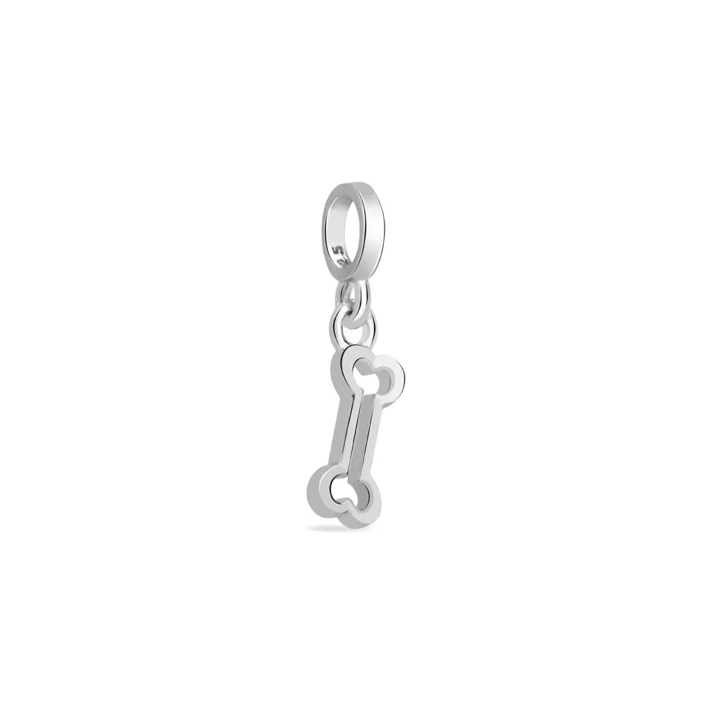 Pingente Life Animal Osso em Prata 925