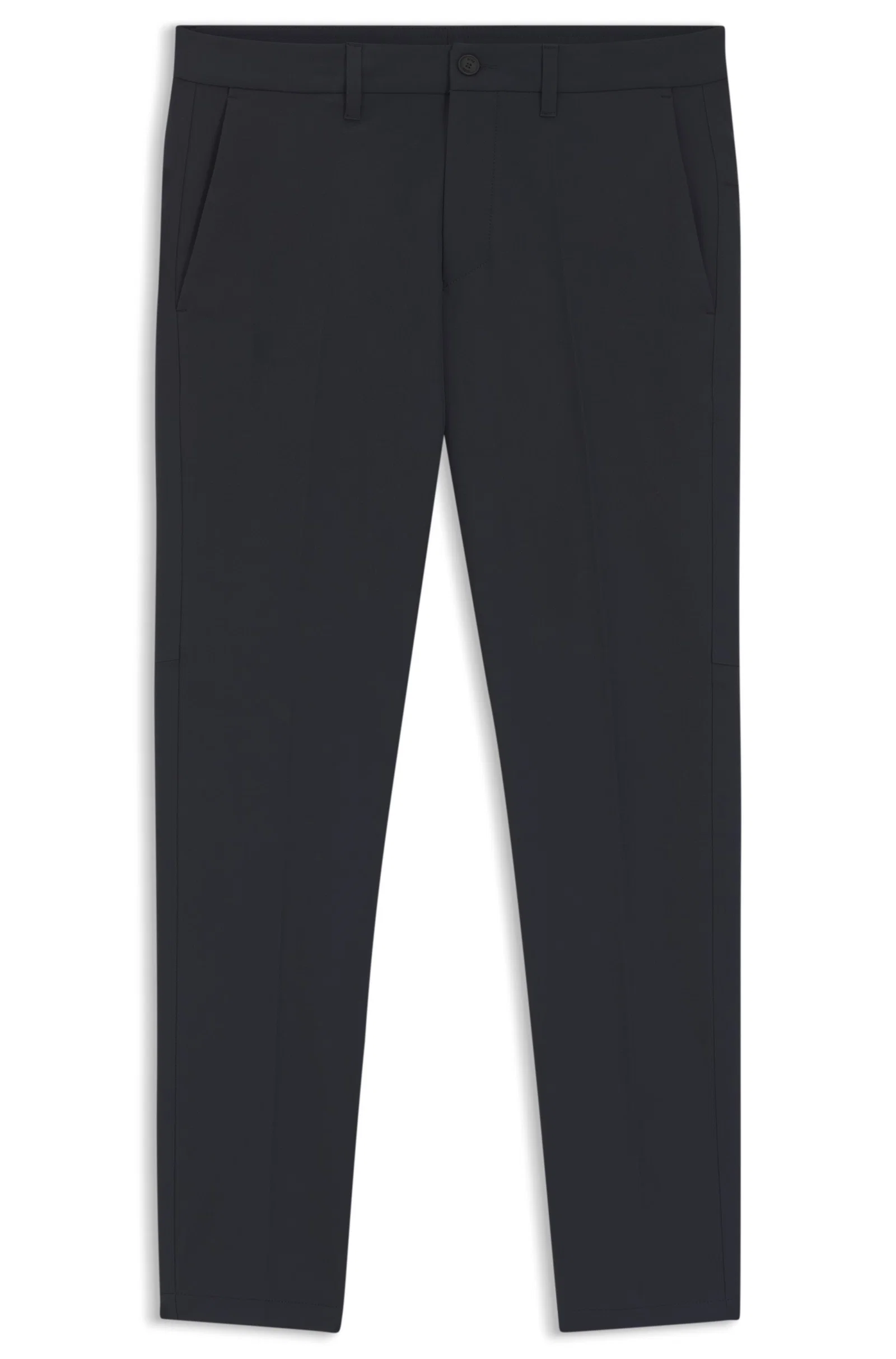 Calça Slim Fit Em Tecido Repelente À Água
