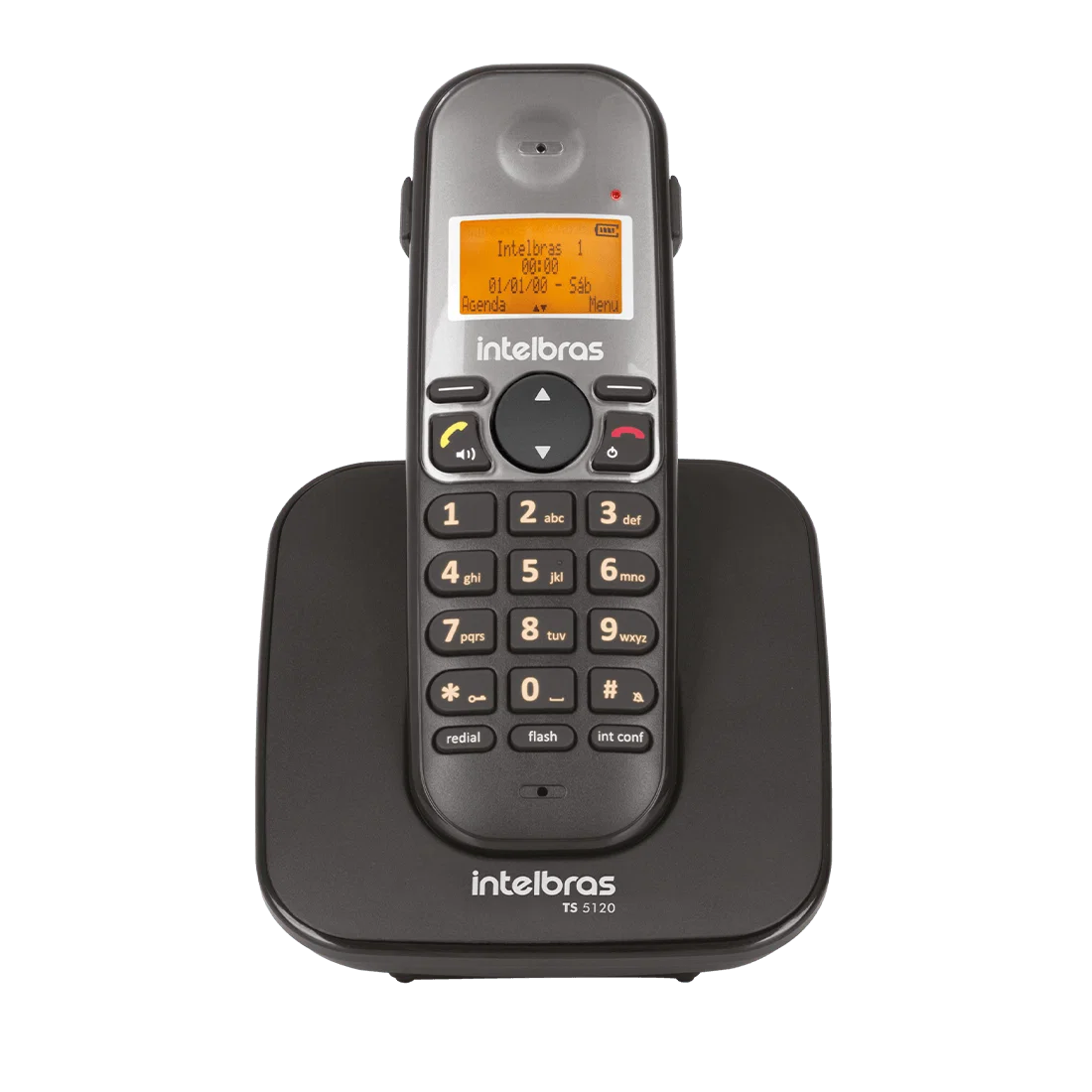 Telefone Sem Fio Digital TS 5120 Preto Intelbras