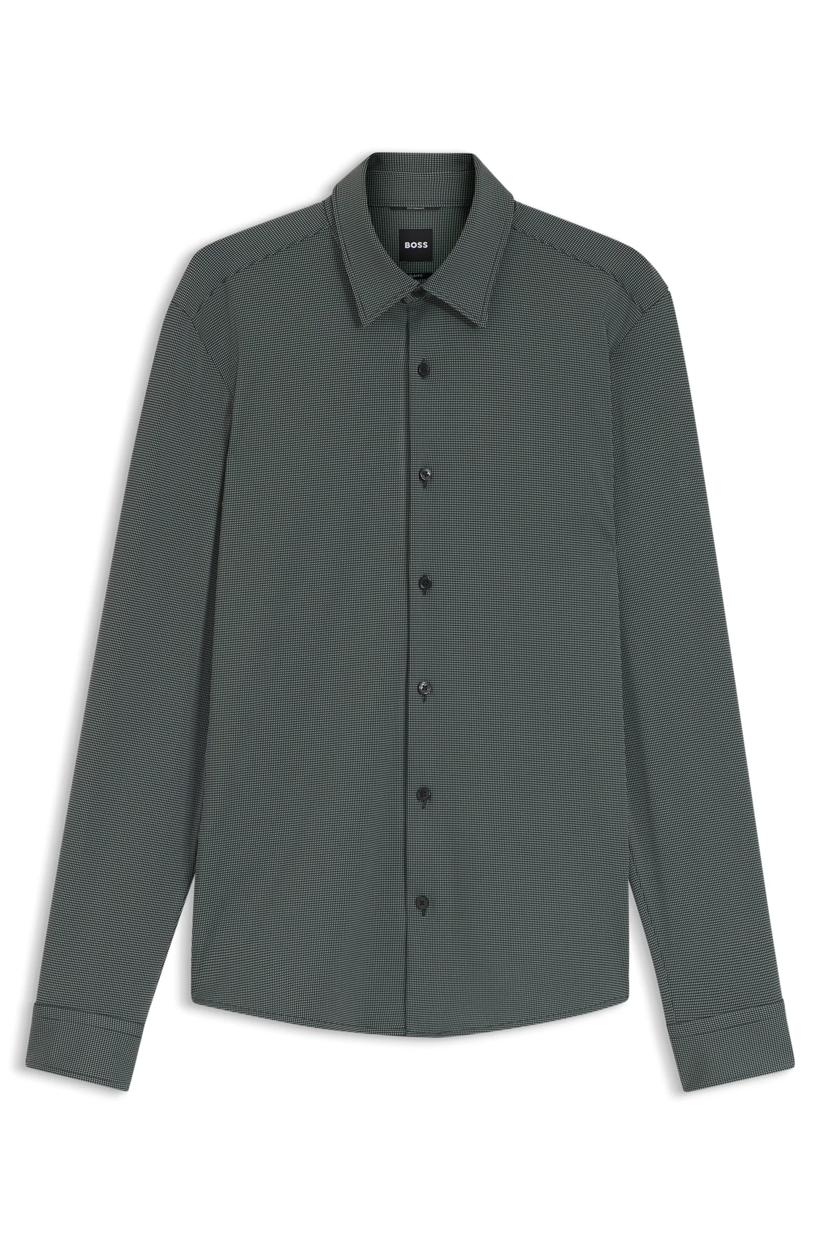 Camisa Slim Fit Em Jersey