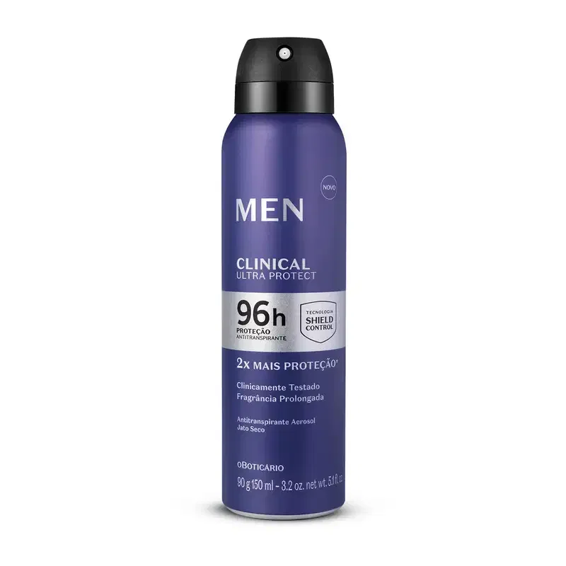 Desodorante Antitranspirante Aerosol Men Clinical Ultra Protect 90g/150ml