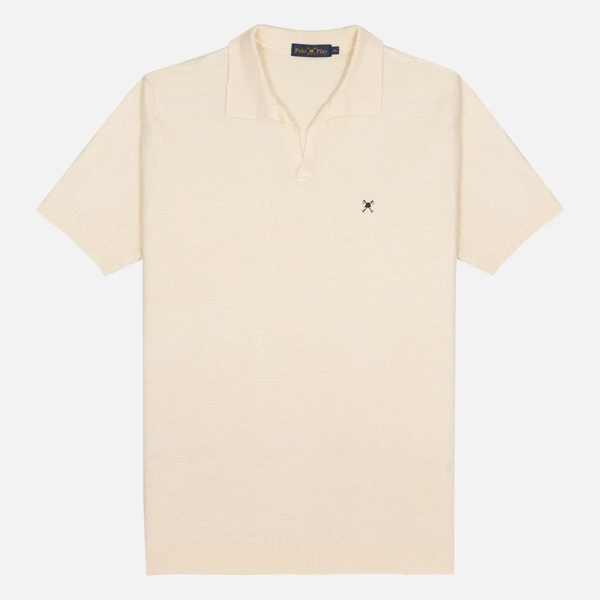 Polo Tricot Decote V — imagem 1