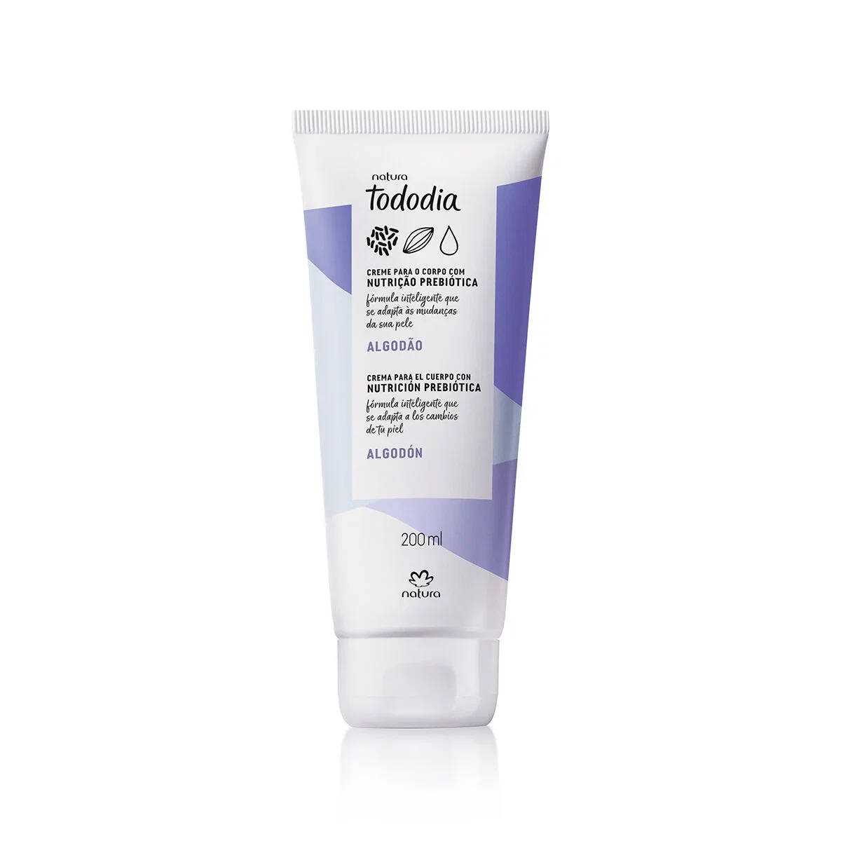 Creme Desodorante Nutritivo Corporal Tododia Algodão 200 ml