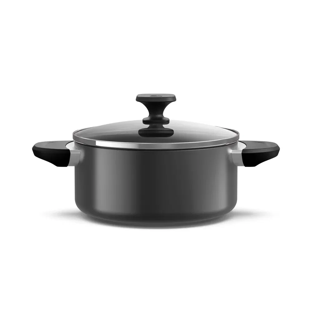 Panela de Alumínio Caçarola Antiaderente Electrolux Efficient 20cm Cinza (ECPA13) — imagem 1