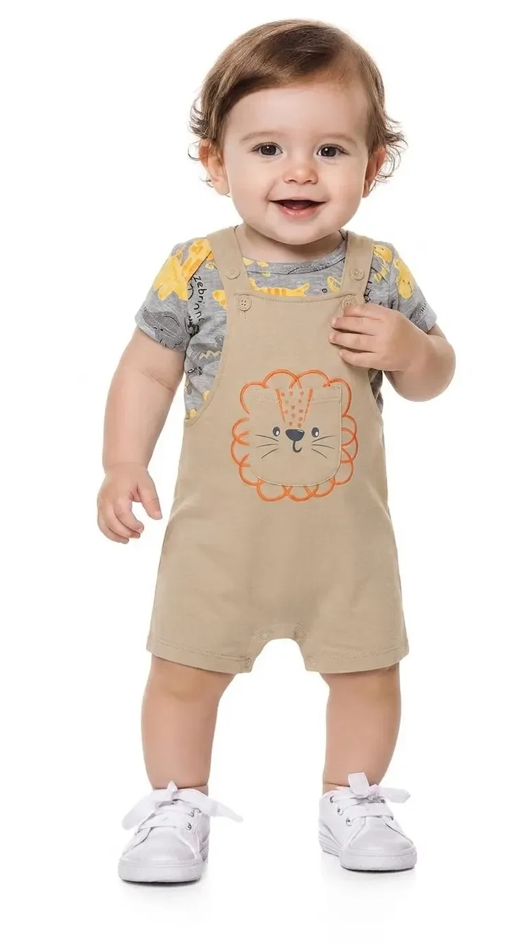 Conjunto Body e Macacão Safari