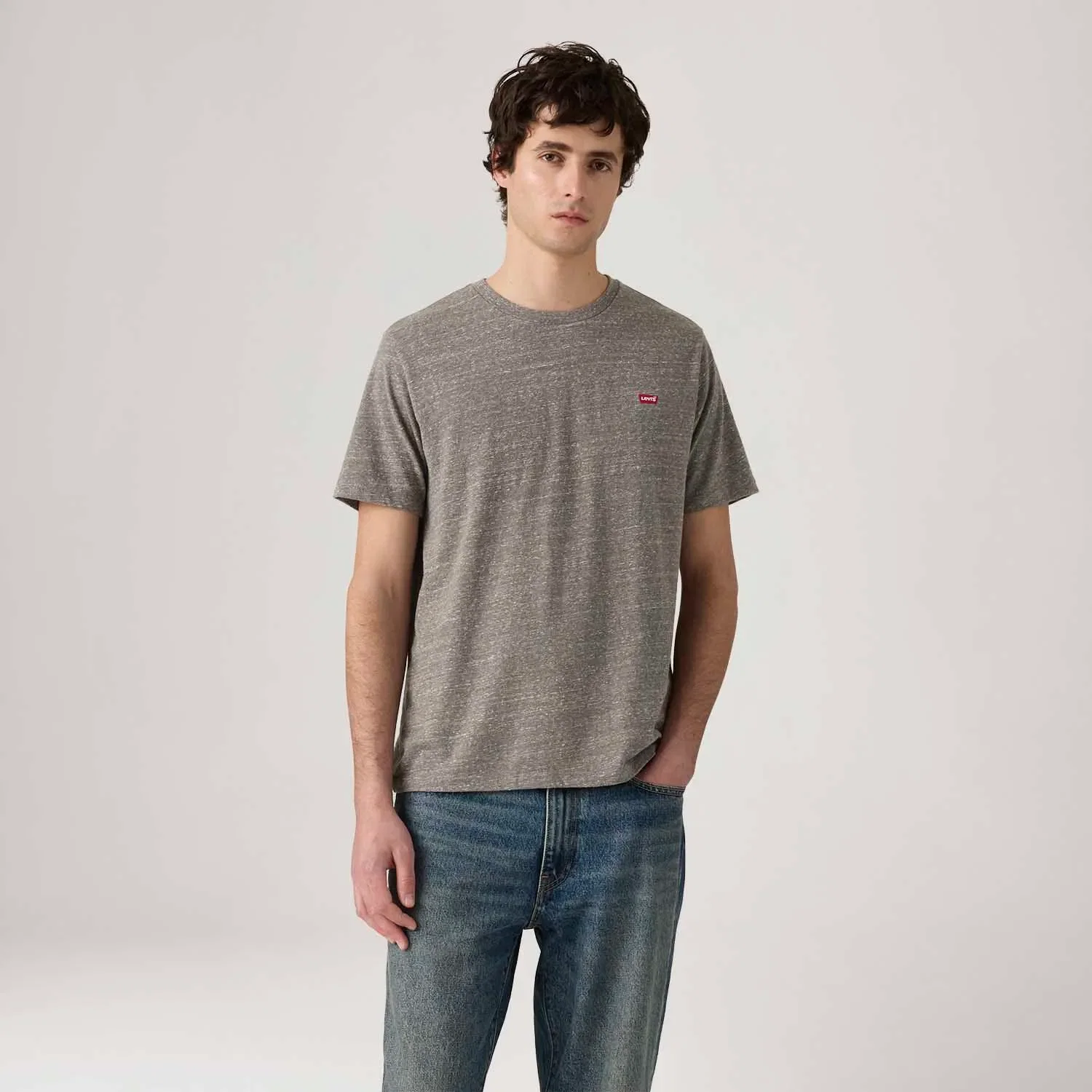 Camiseta Levi's® Original Housemark Marrom — imagem 1