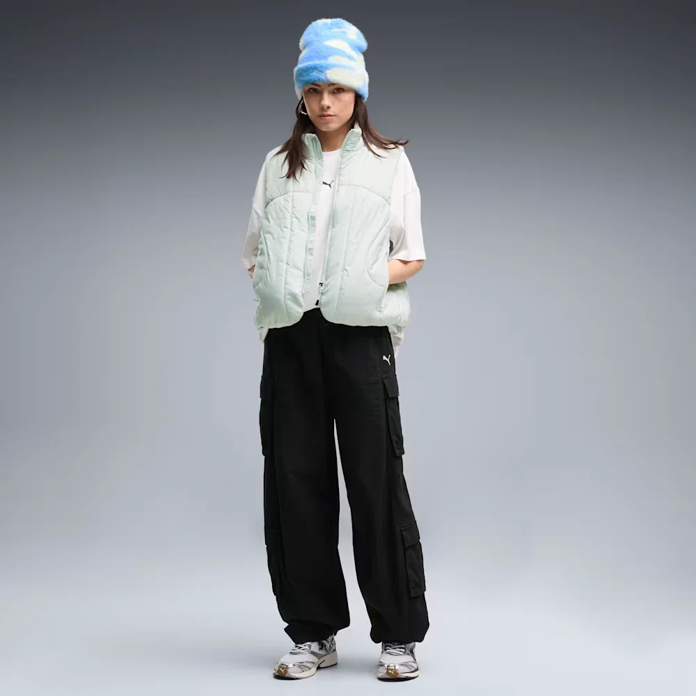 Calça Cargo Essentials Relaxed Feminina