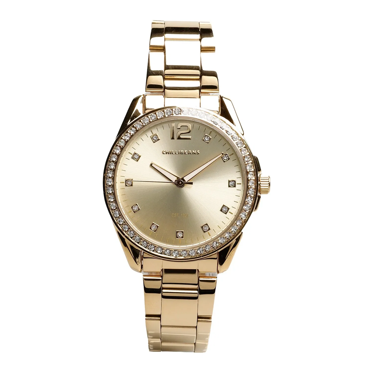 Relógio Analógico Feminino Chilli Beans Metal Dourado — imagem 1
