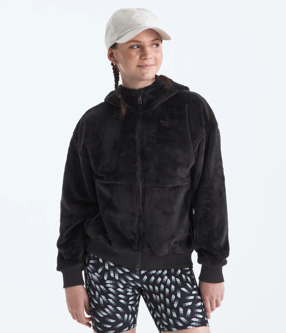 Fleece Infantil Teen Girls Osito Full Zip Hoodie TNF Black