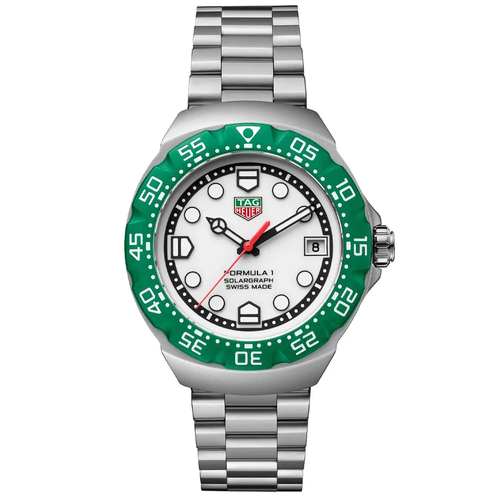 Relógio Tag Heuer Formula 1 Solar Masculino em Aço Prateado WBY111E.BA0042 — imagem 1
