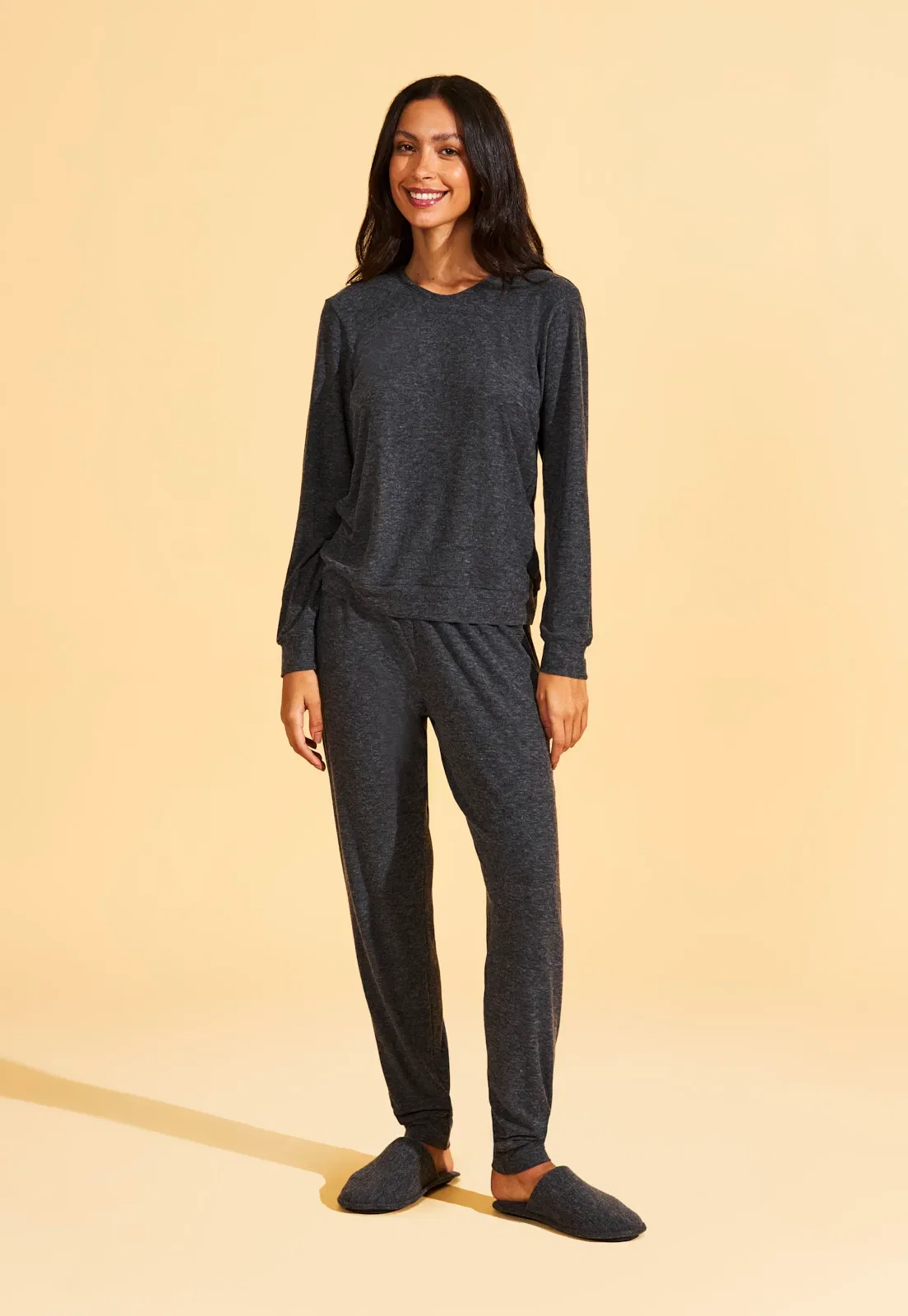 Pijama Longo De Soft Velvet Recco — imagem 1