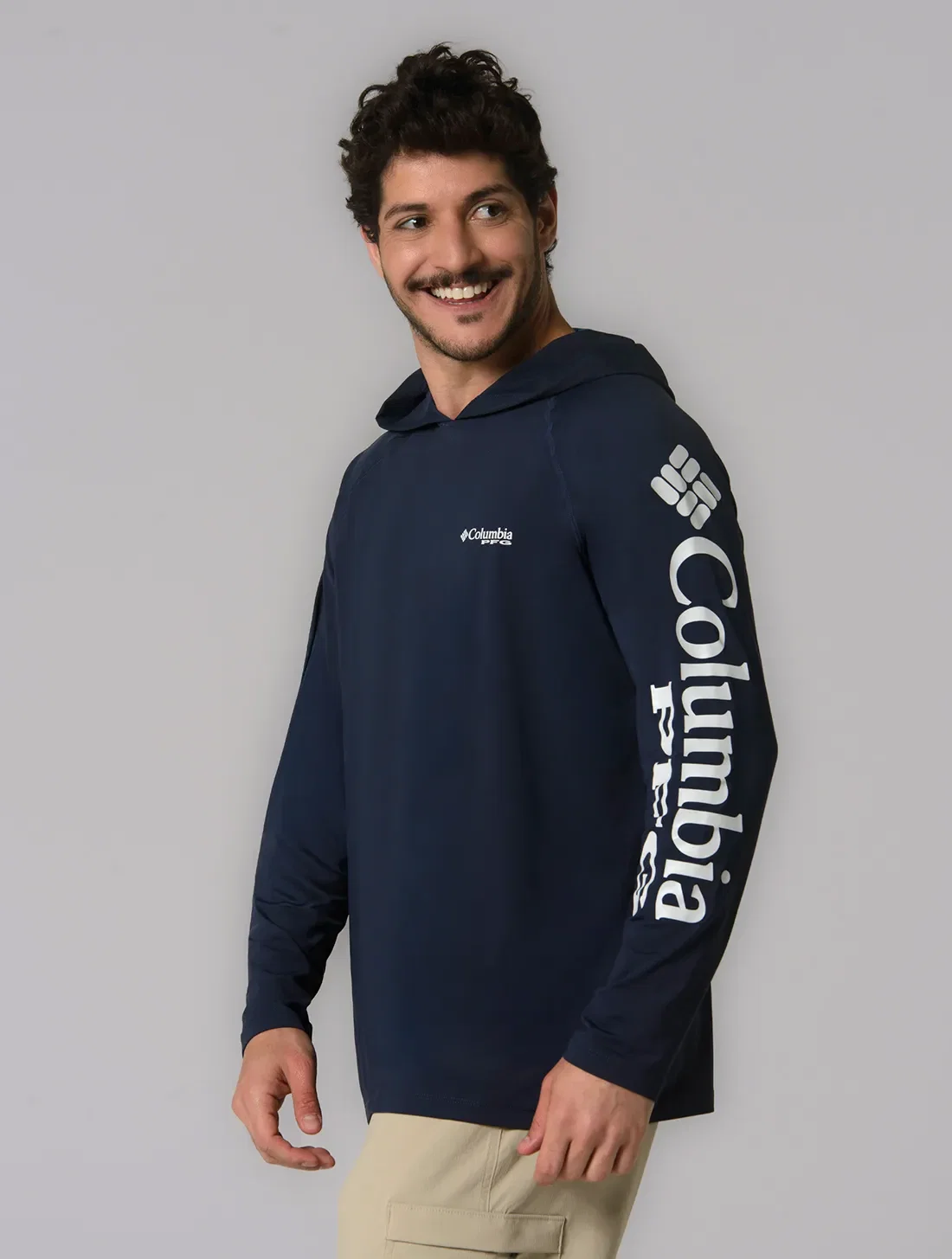 Camiseta Columbia Masculina Aurora M/L PFG Terminal Tackle — imagem 1
