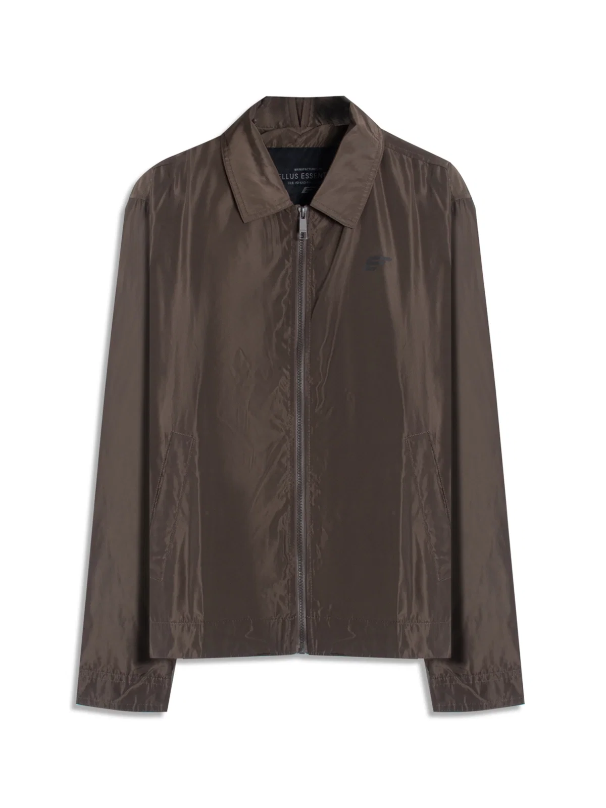 Jaqueta Nylon Windbreaker Golf Marrom