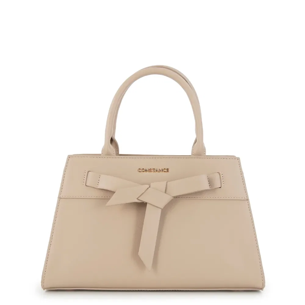 Bolsa Tote Média Laço Nude