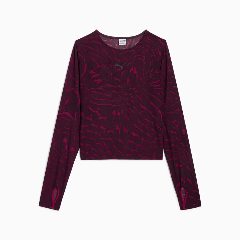 Camiseta Manga Longa DARE TO Mesh Feminina