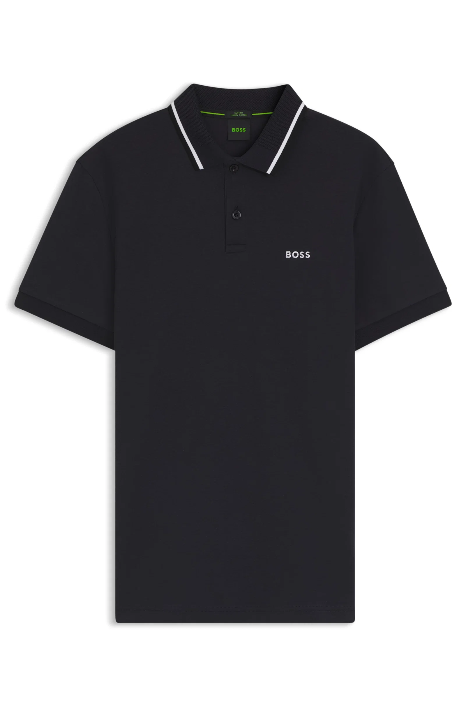 Polo Paddy Slim Fit Em Algodão Interlock