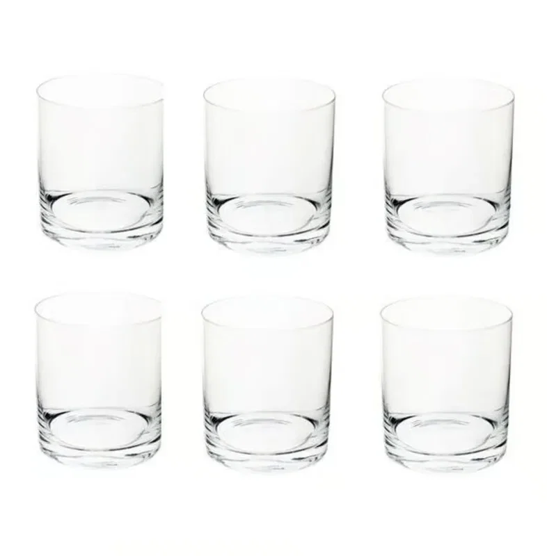 6 Copos para Whisky em Cristal Ecológico Larus 410ml Bohemia