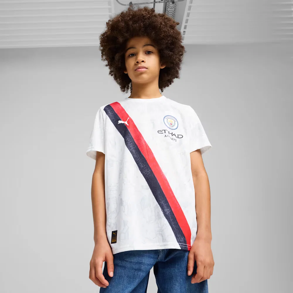 Camisa KIDSUPER x MANCHESTER CITY Torcedor Juvenil