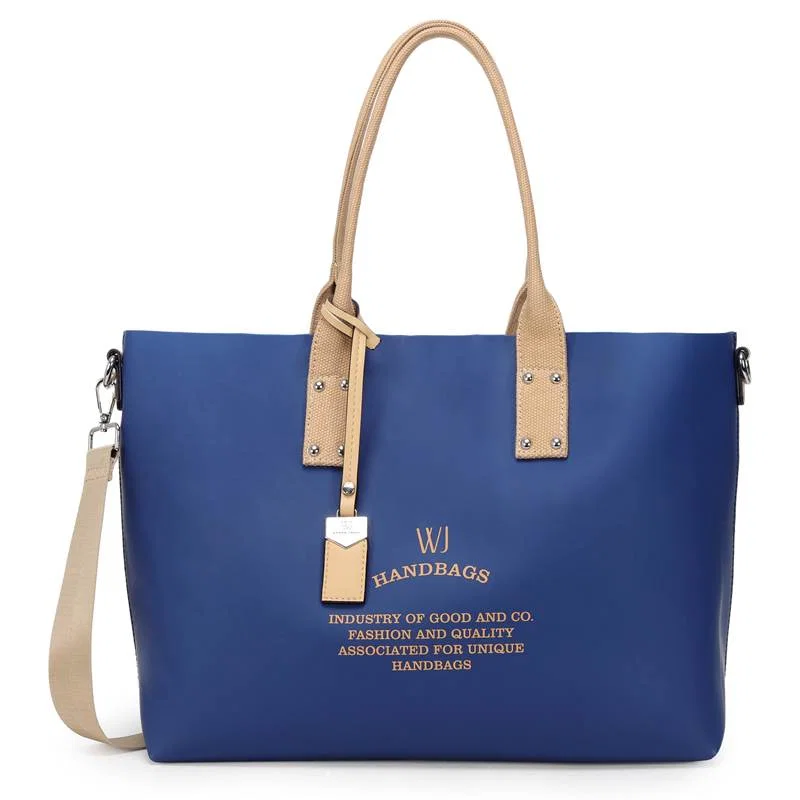 Shopping Bag Grande Vinil Com Alca Canvas