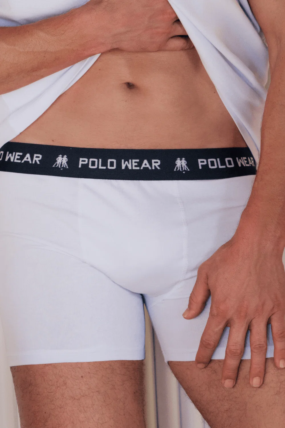Kit 10 Cuecas Boxer Algodão Polo Wear Sortido — imagem 1