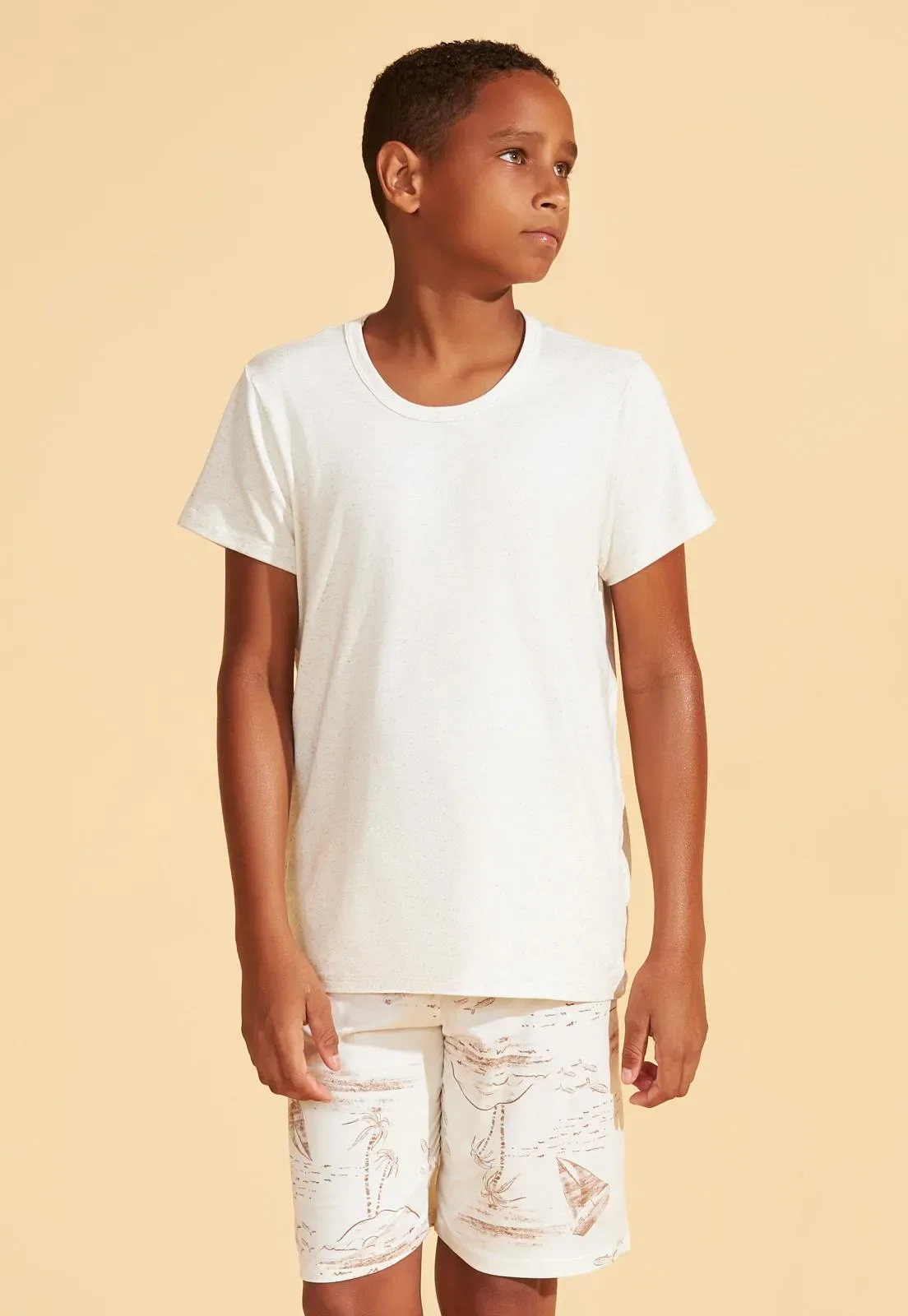 Pijama Infantil de Viscose Stretch Recco — imagem 1