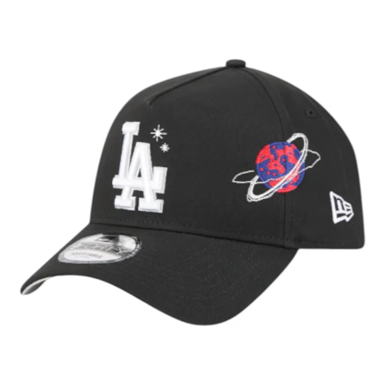 Boné Masculino New Era 940 A-Frame Los Angeles Dodgers Planets Aba Curva — imagem 1