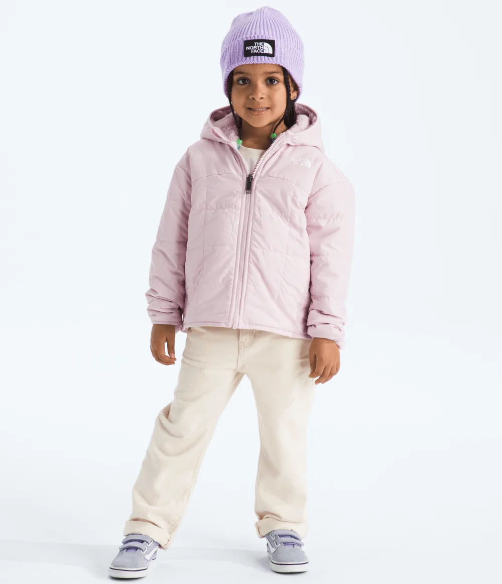 Jaqueta Infantil Kids Girls Reversible Shasta Full Zip Hooded Pale Blossom