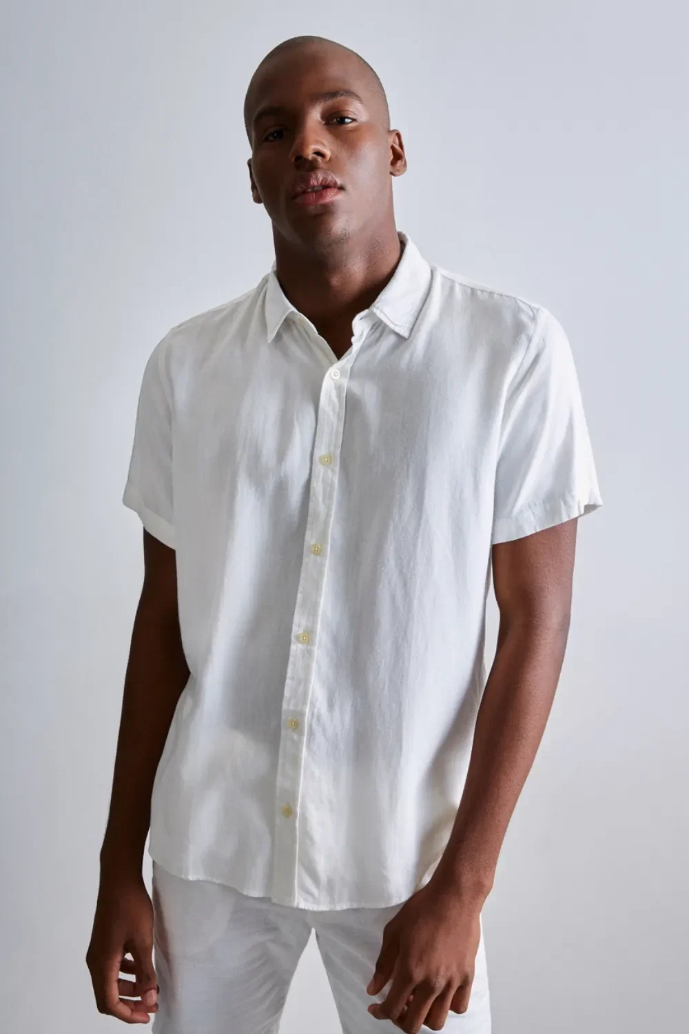 Camisa Mc Linho Natural Regular