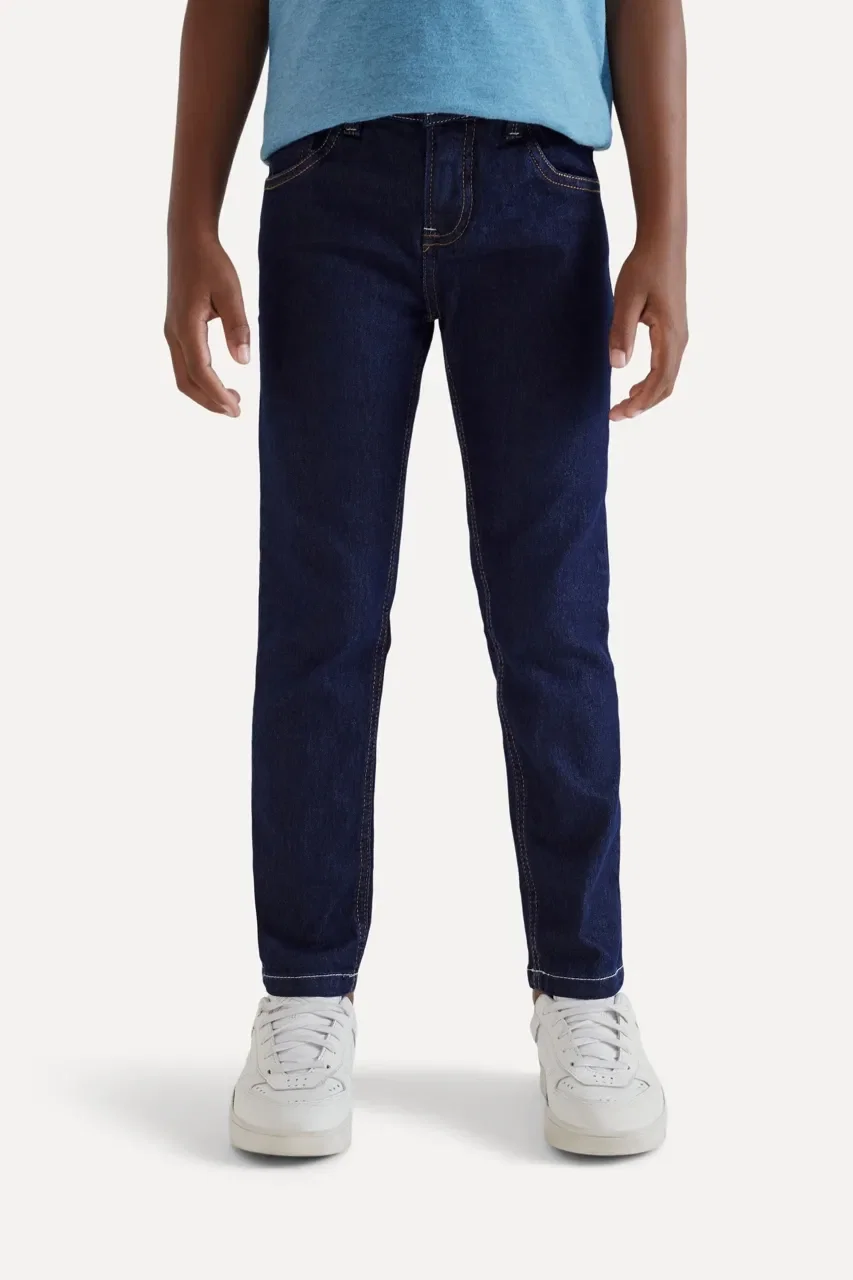 Calça Jeans Mini Basica Dark