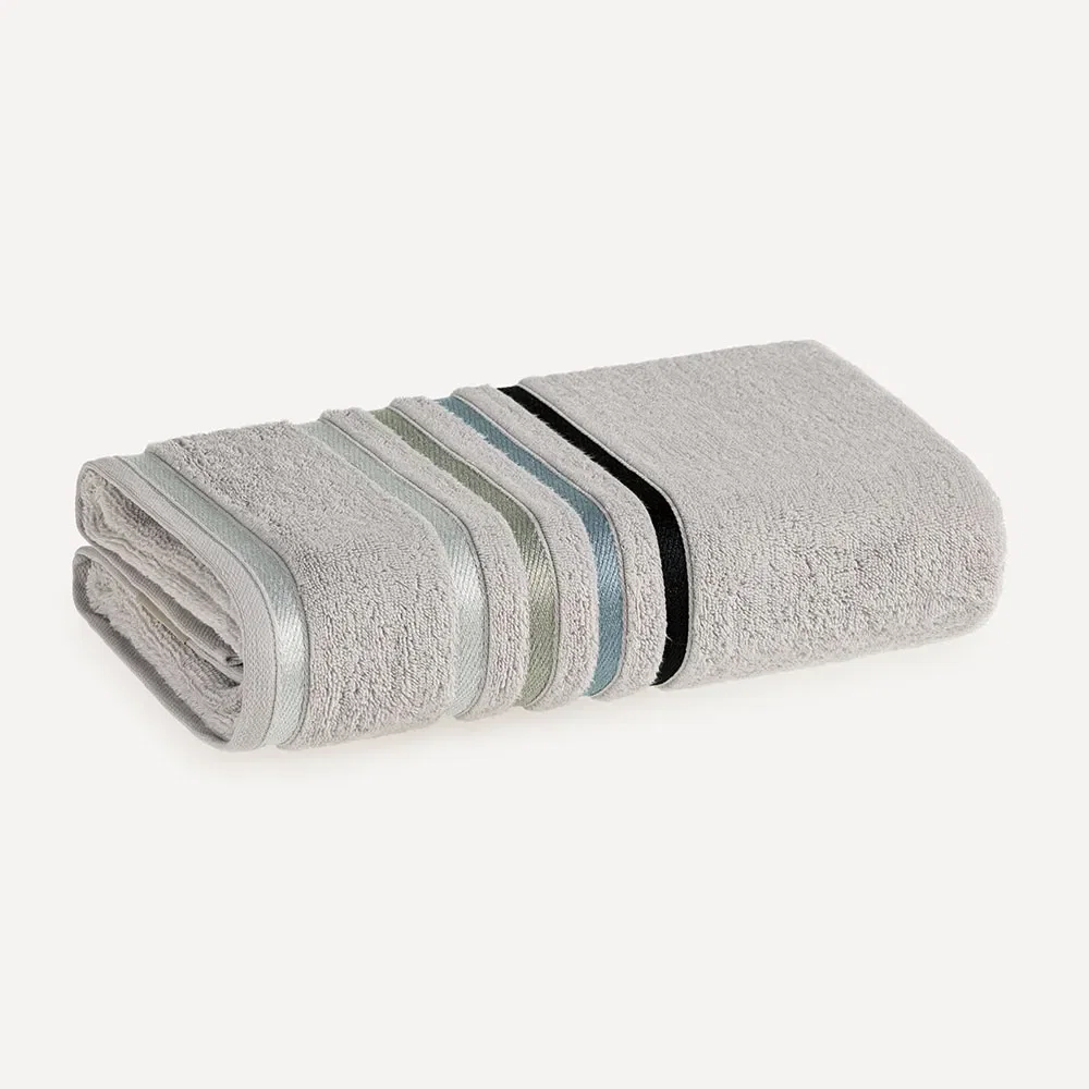 Toalha Fio Penteado Lumina Platina