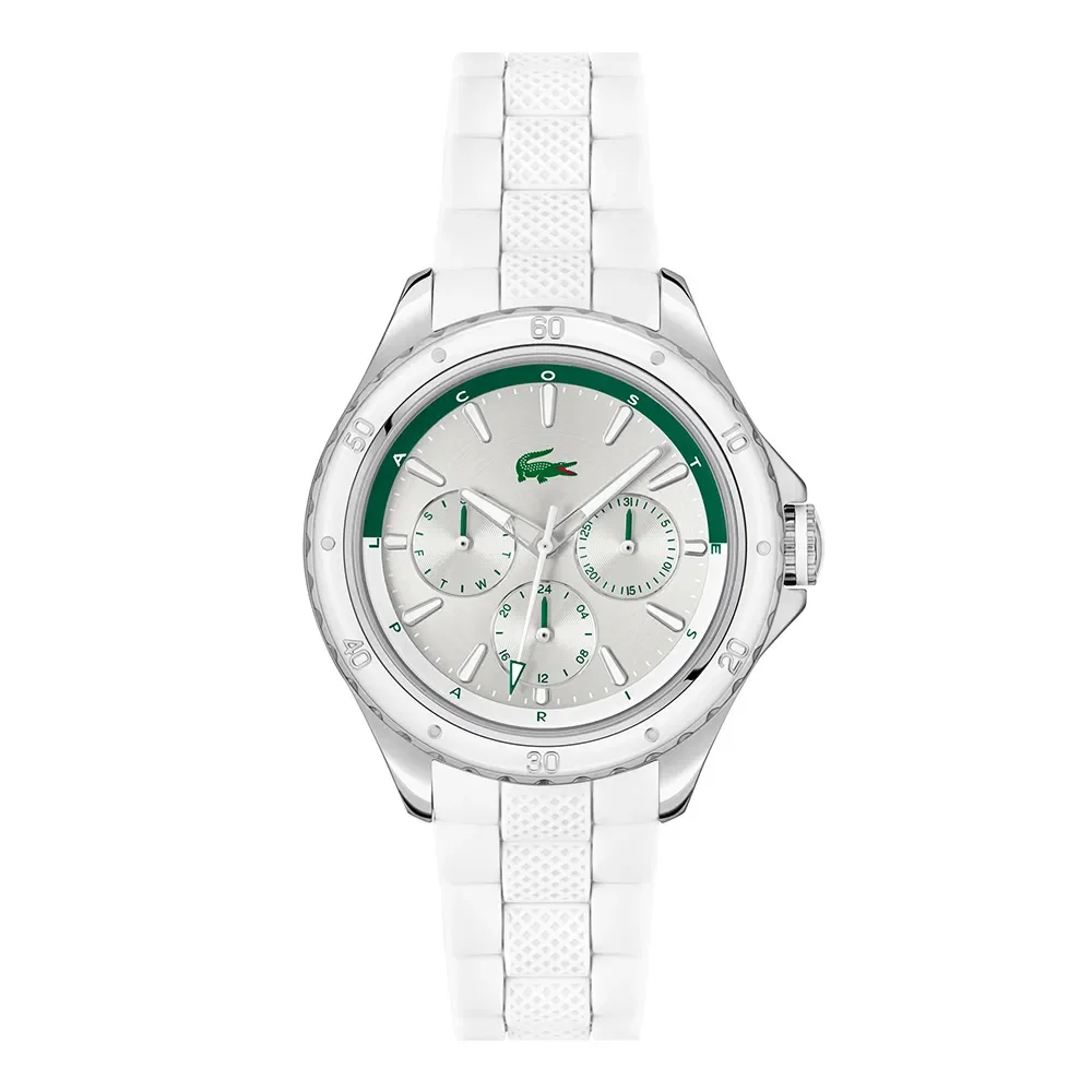 Relógio Lacoste Santorini Feminino em Borracha Branca 2001456 — imagem 1