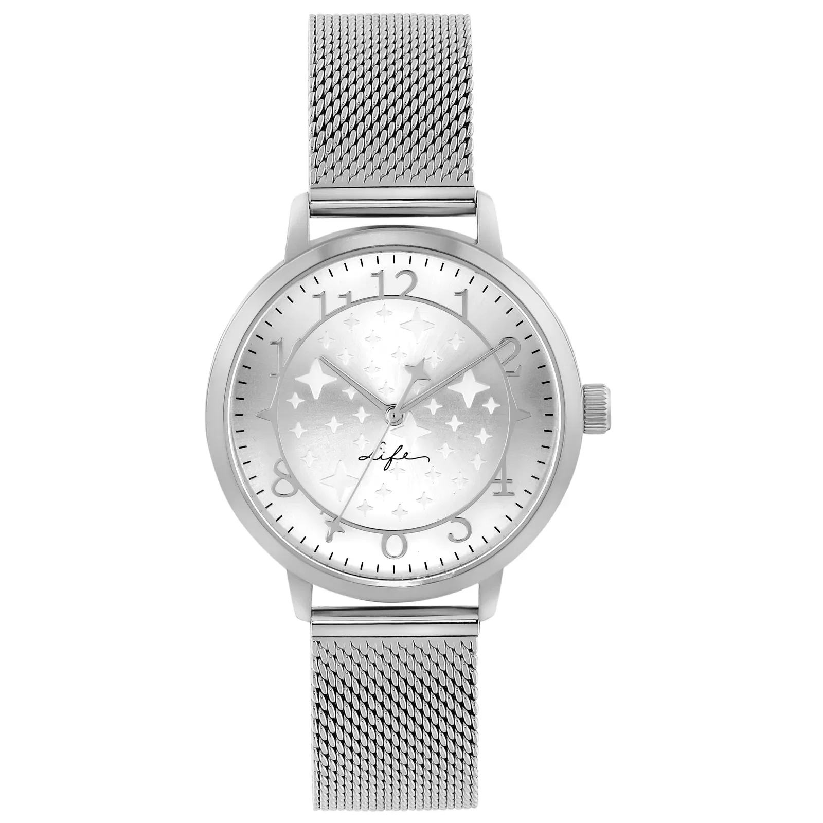 Relógio Life Star Feminino Aço Prateado — imagem 1