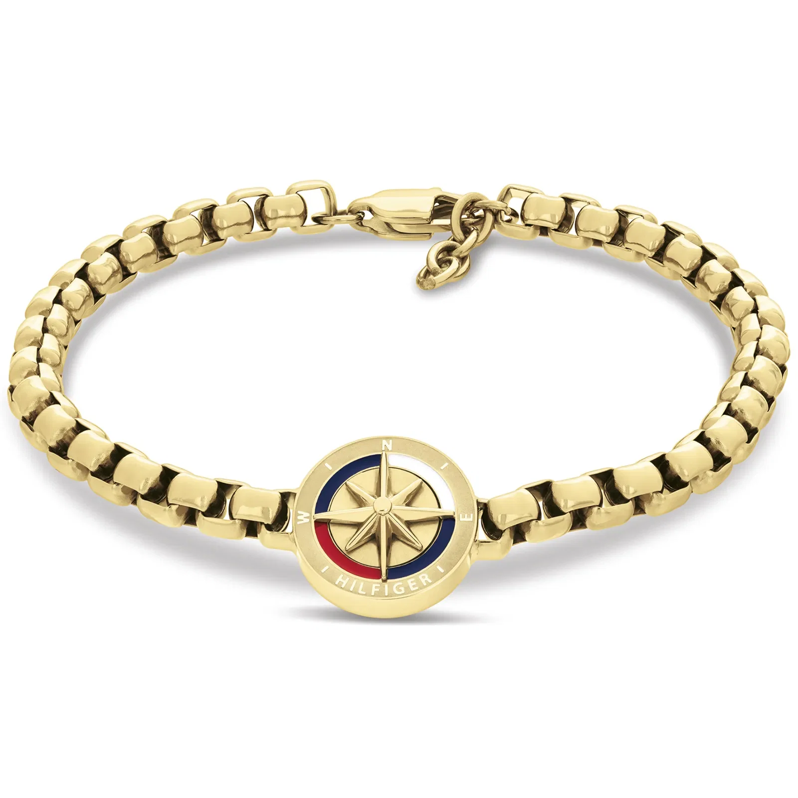 Pulseira Tommy Hilfiger Compass em Aço Dourado 2790727