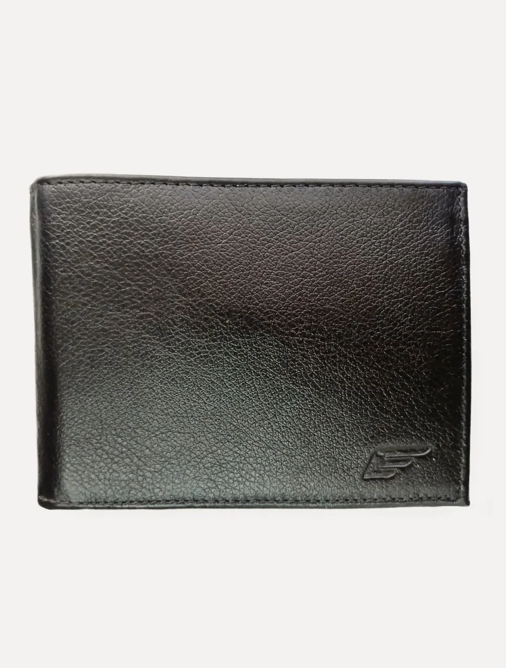 Carteira Ellus Masculina Porta-Cartão Couro Ellord Preta — imagem 1
