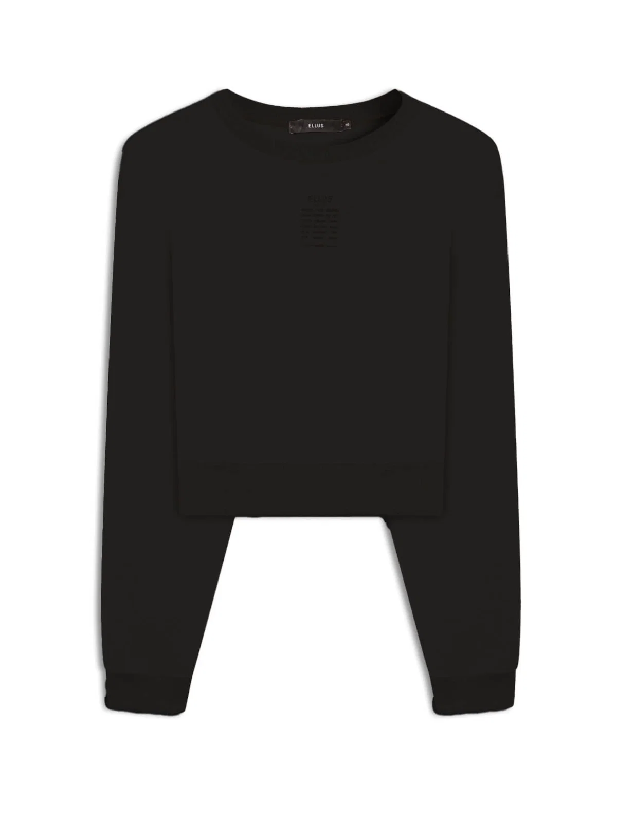 Moletom Felpado Minimal Preto