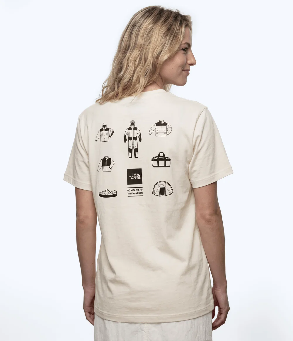 Camiseta Unissex Mountain Mirage Regular Tee White Dune