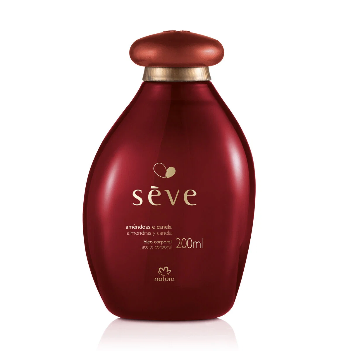 Óleo Desodorante Corporal Sève Amêndoas e Canela 200 ml — imagem 1
