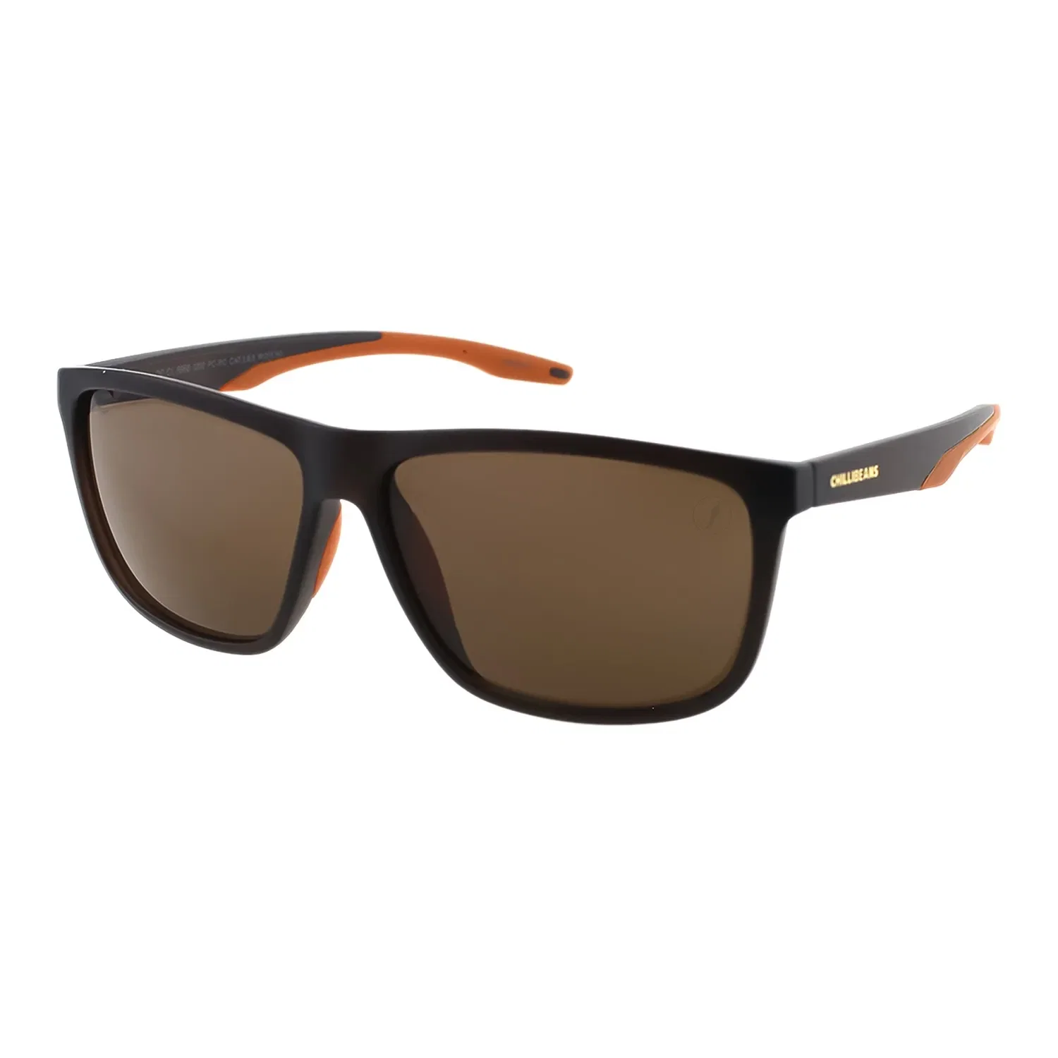 Óculos de Sol Masculino Chilli Beans Quadrado Marrom — imagem 1