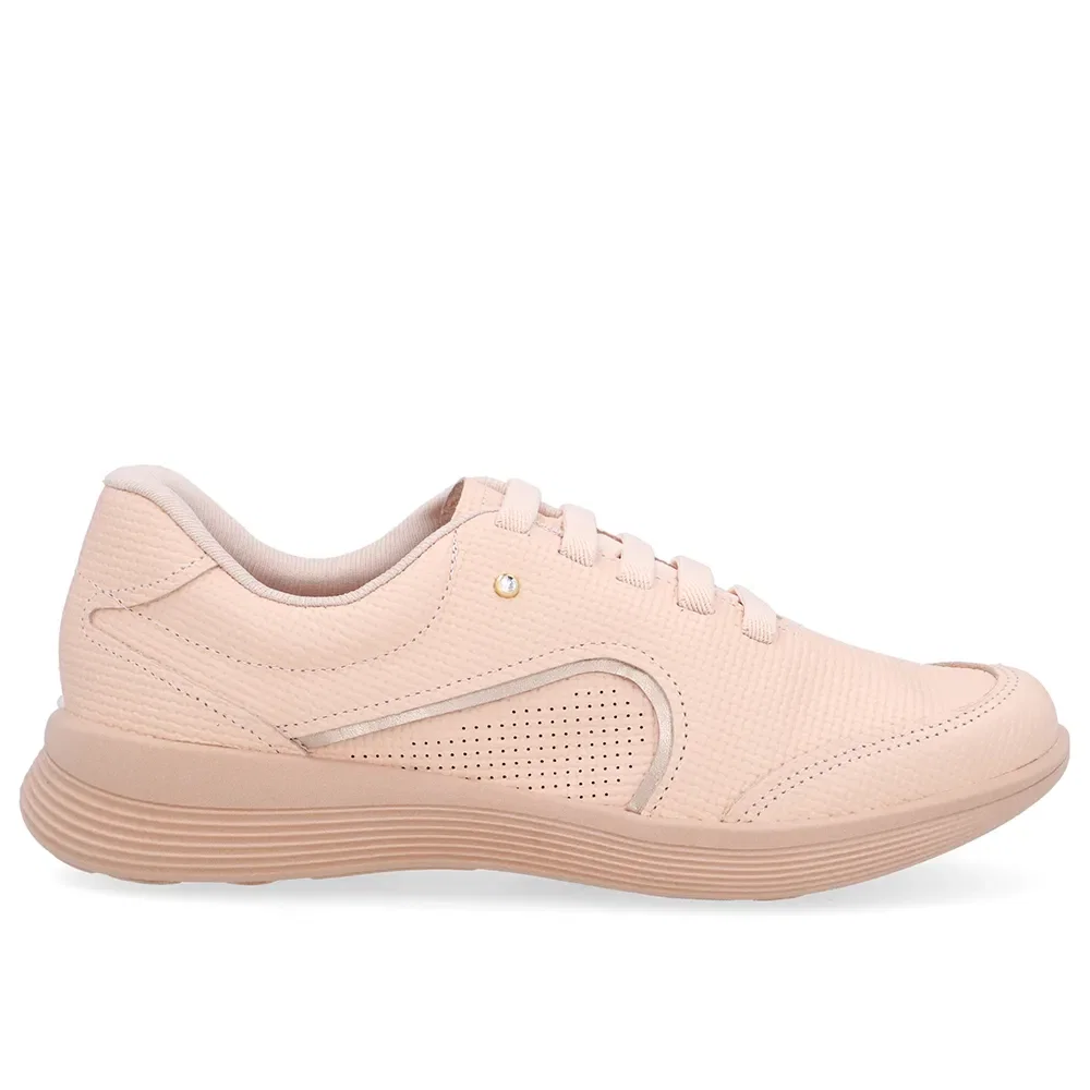 Tênis Slip On Couro Laranja Detalhe Strass — imagem 1
