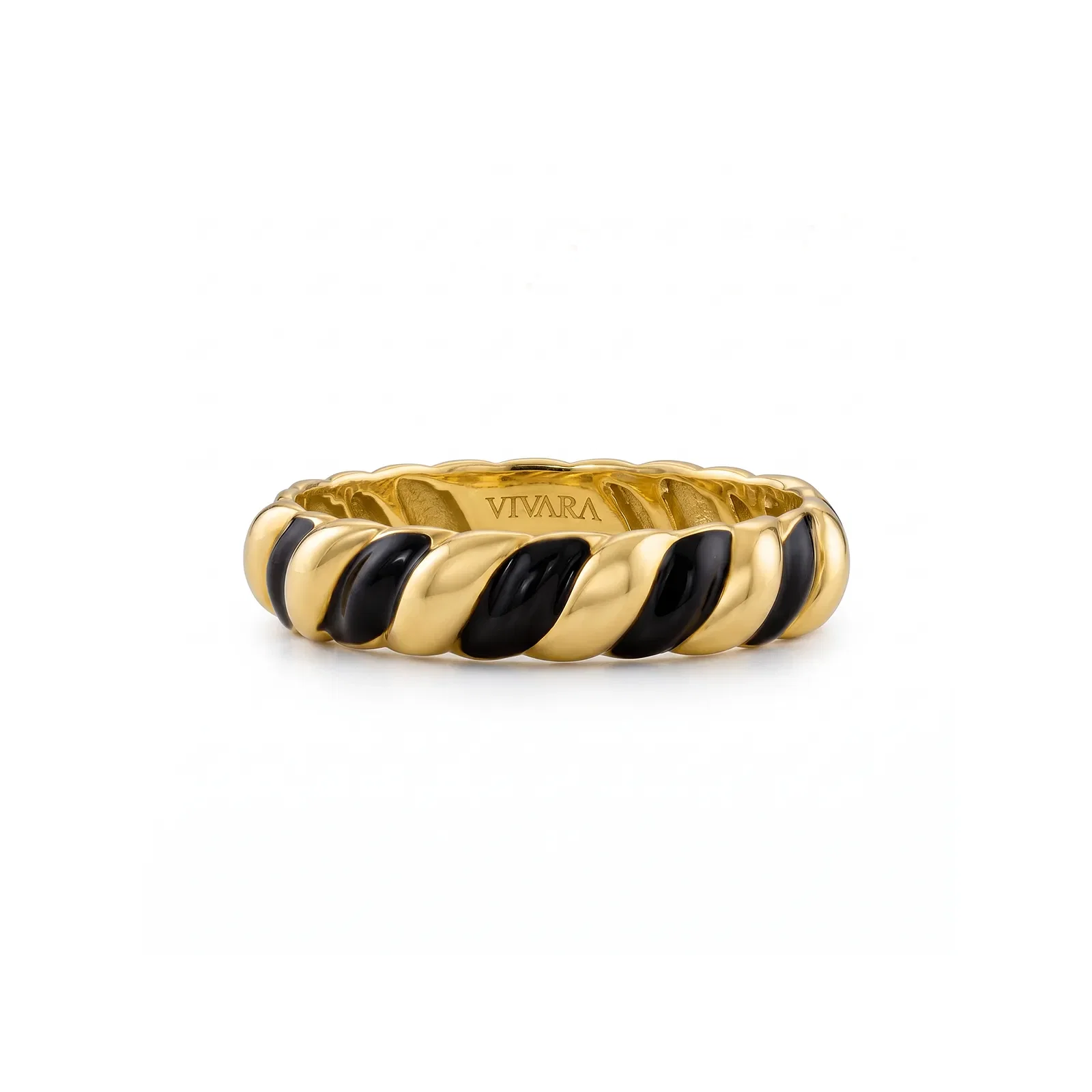 Anel Viena Color em Ouro Amarelo 18k com Esmalte — imagem 1