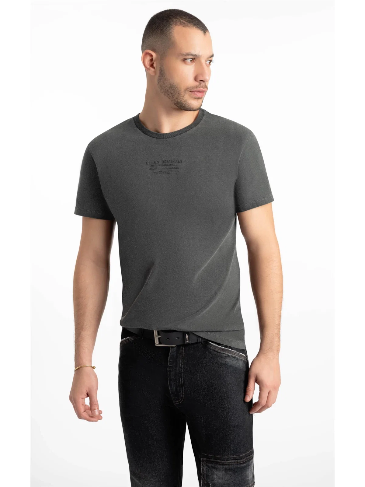T-Shirt Washed Ellus Concept Preto
