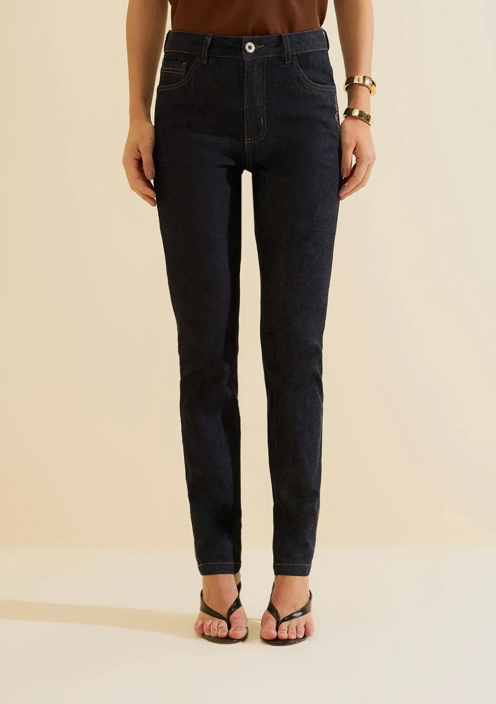 Calça Skinny Prisma Azul
