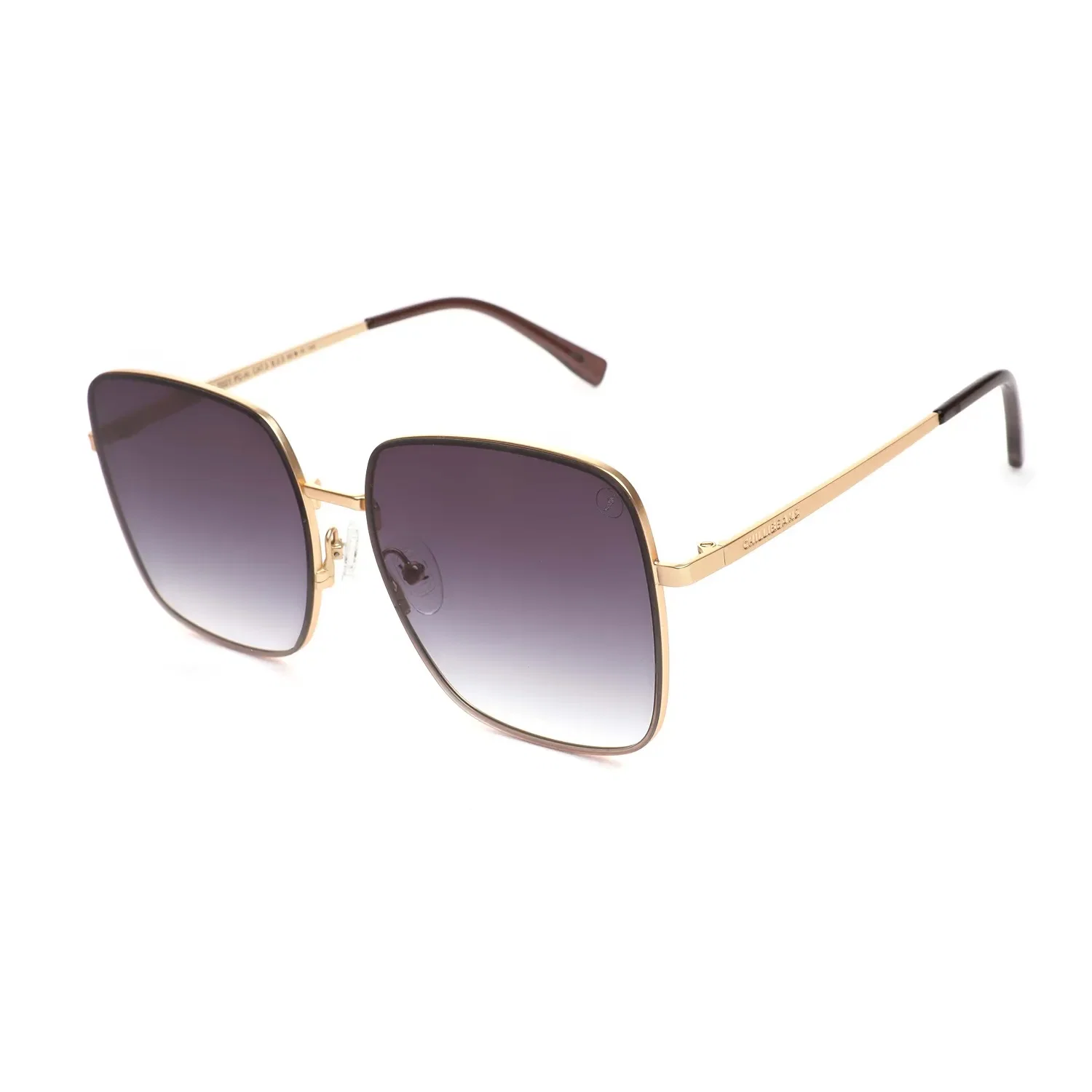 Óculos de Sol Feminino Chilli Beans Quadrado Degradê Dourado — imagem 1