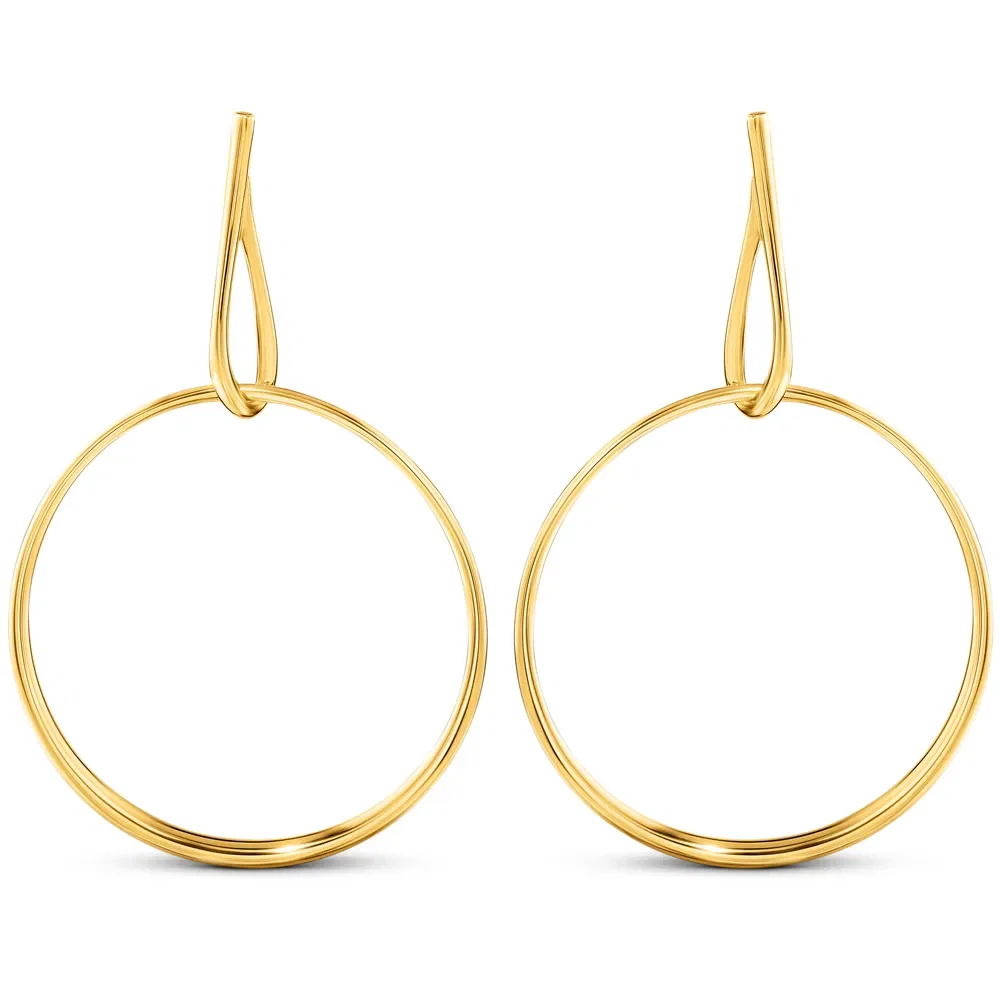 Brinco Existência em Ouro Amarelo 18k