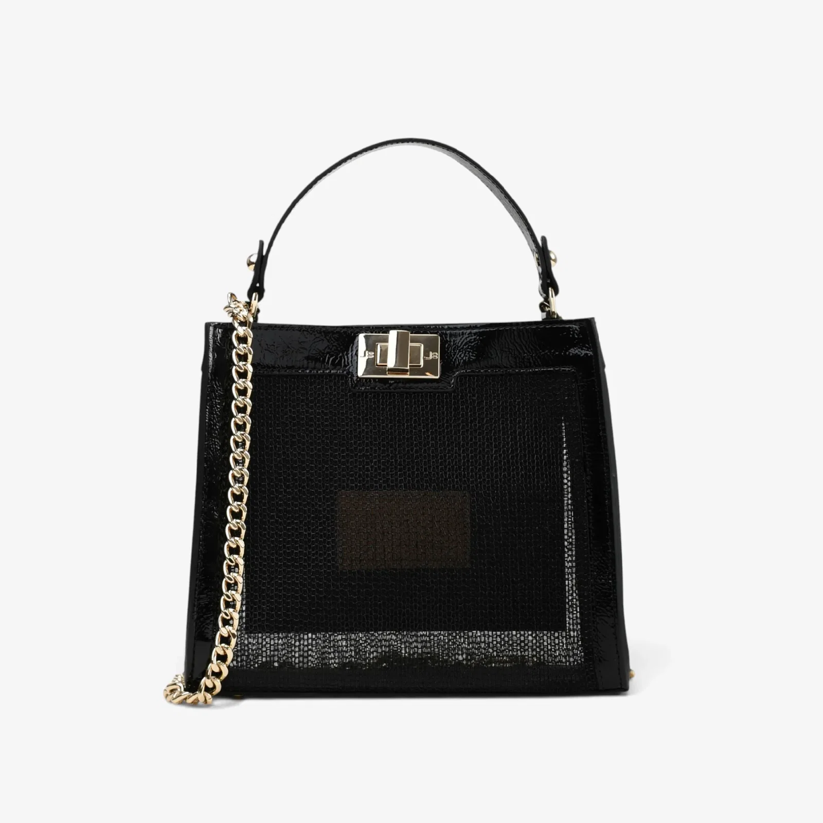 Bolsa Tote Preto Tela