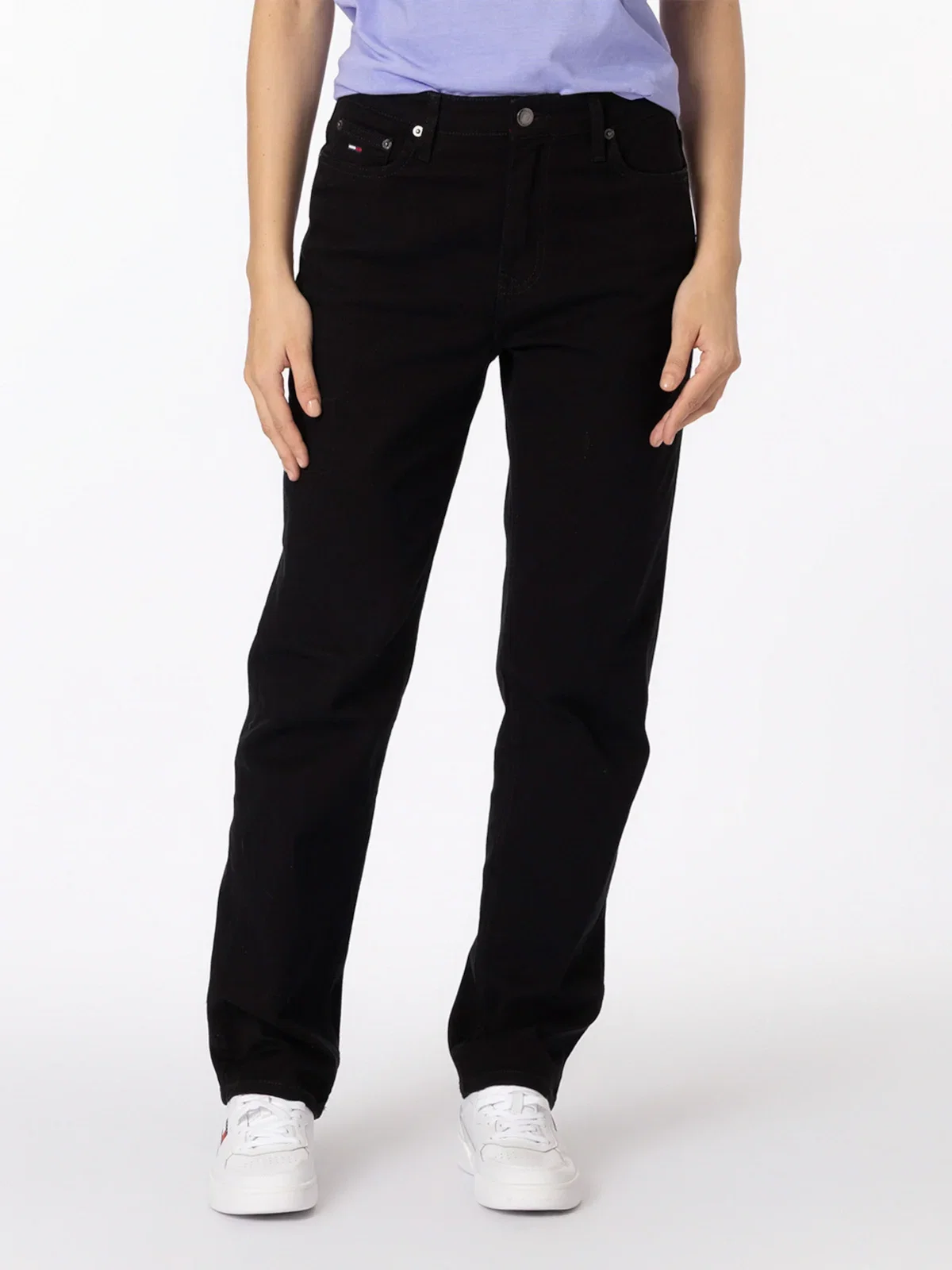 Calça Jeans Cintura Média Slim — imagem 1