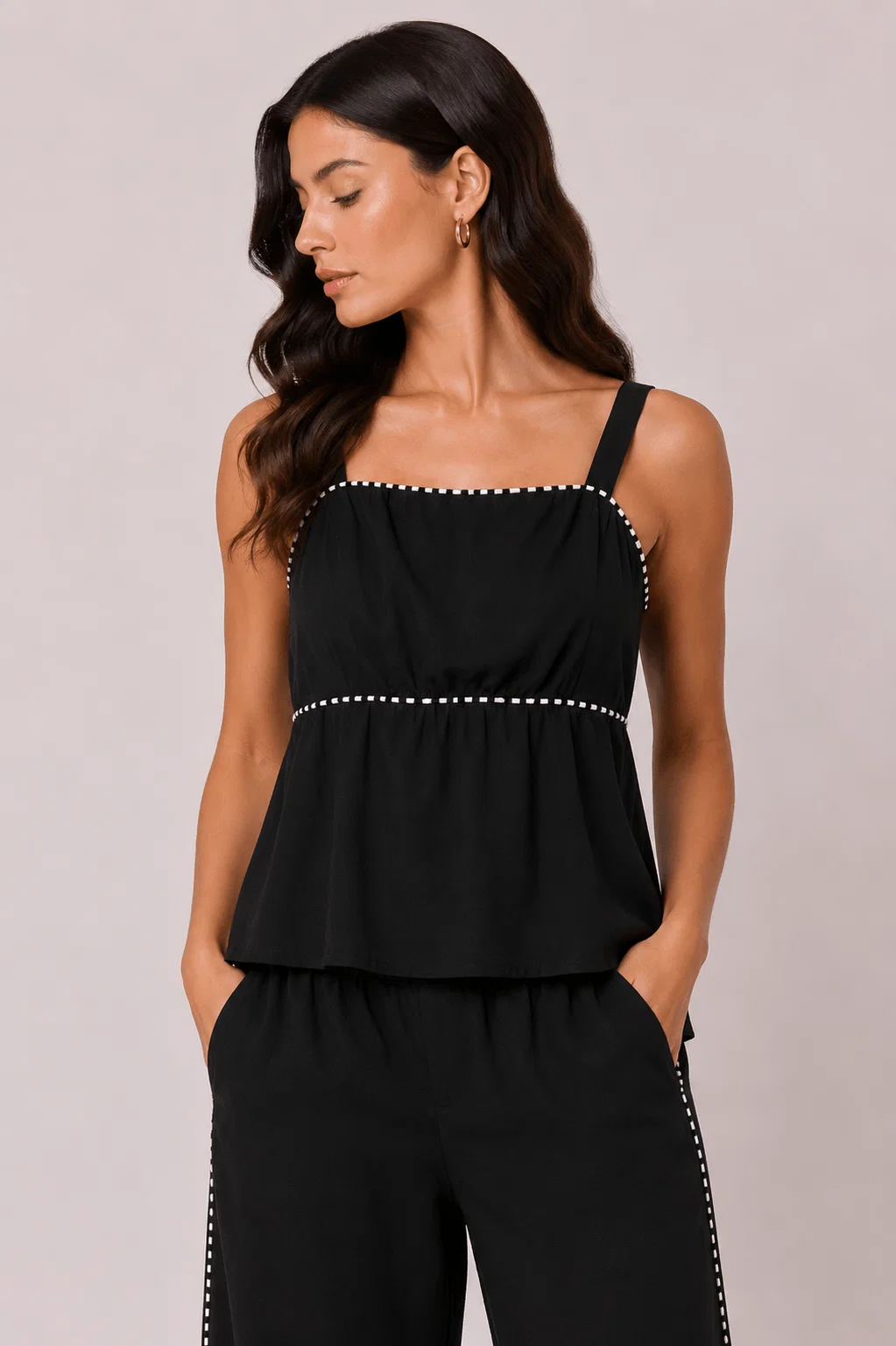 Blusa Detalhe Vivos - Preto — imagem 1