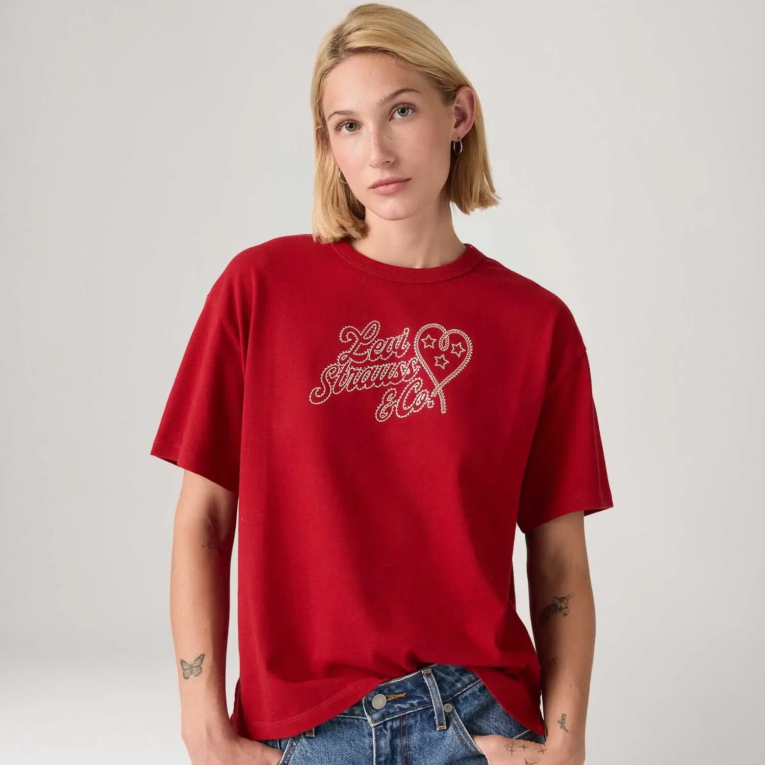 Camiseta Levi's® Graphic Vintage Vermelha — imagem 1